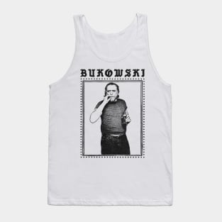 Charles Bukowski / Original Punkstyle Design Tank Top